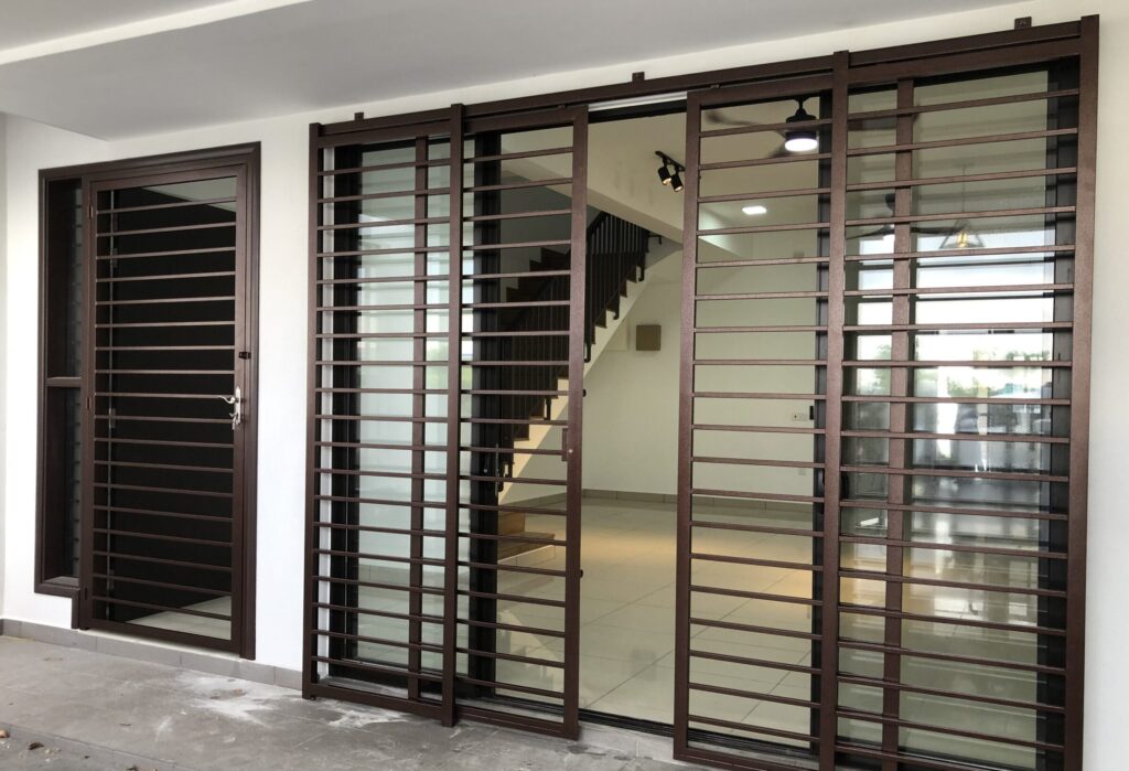 Mild Steel Door Grille Newgate Mild Steel Door Grille Newgate