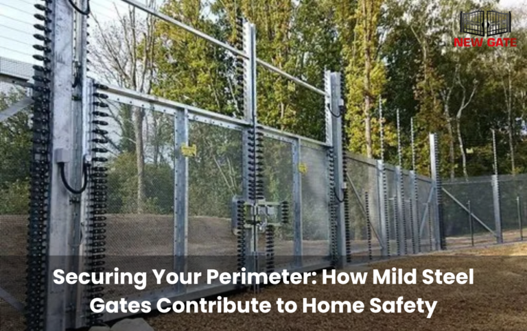 Securing Your Perimeter How Mild Steel Gates Contribute to Home Safety
